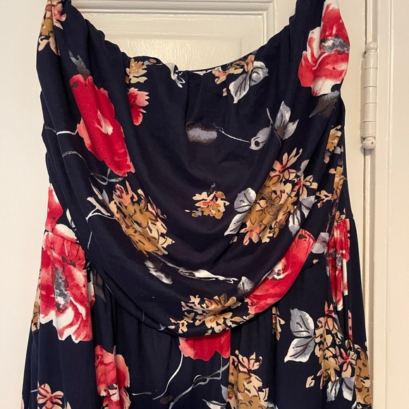 Strapless maxi dress. 2x - Picture 3 of 5